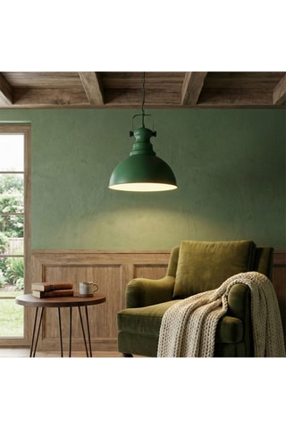 Hanglamp - Groen - 40 W