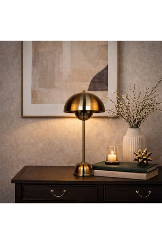 Tafellamp - 40 W - Bronskleurig