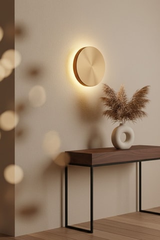 Ledwandlamp - Goudkleurig - 5 W