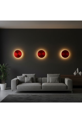 Ledwandlamp - Rood - 5 W