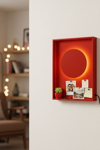 Ledwandlamp - Rood - 5 W
