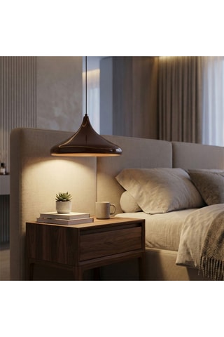 Hanglamp - Bruin - 40 W