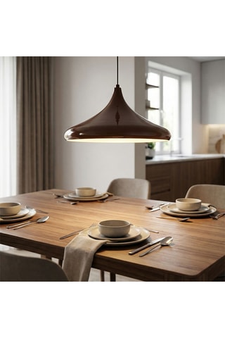 Hanglamp - Bruin - 40 W