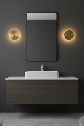 Ledwandlamp - Goudkleurig - 5 W