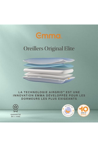 Oreiller Emma Original Adapt Elite Reconditionné