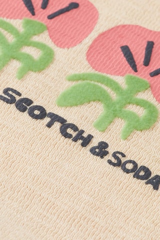 Sweat relaxed en coton biologique - Beige