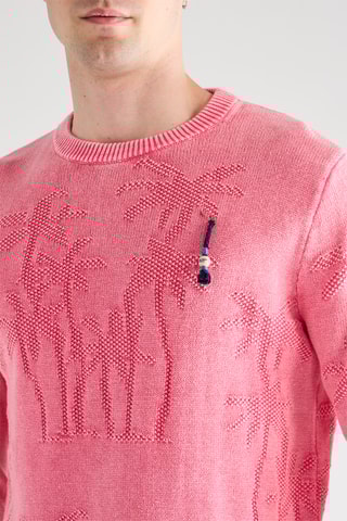 Pull en coton biologique - Rose