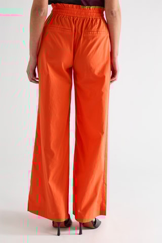 Pantalon taille haute - Orange