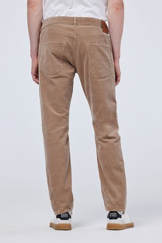 Chino en velours - Beige