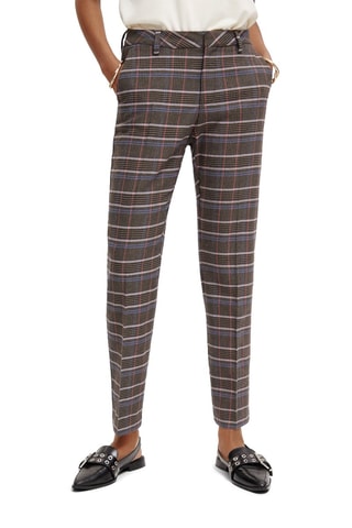 Pantalon slim fit - Marron