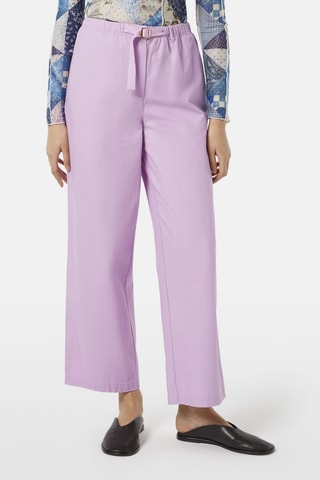 Pantalon taille haute - Lilas