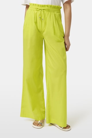 Pantalon wide legs - Vert