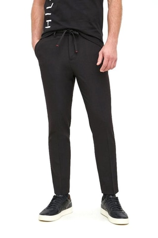 Chino en laine - Noir