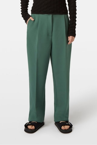 Pantalon relaxed - Vert