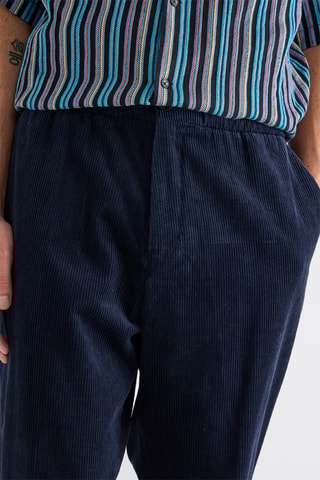Pantalon en velours - Bleu marine