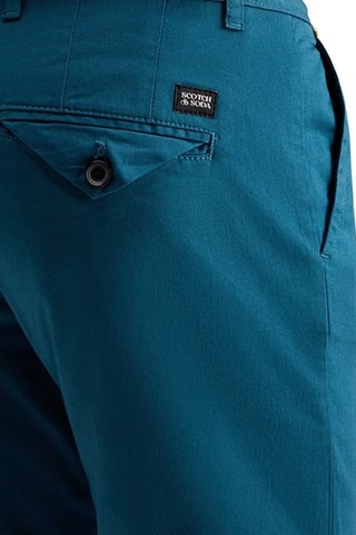 Chino droit - Bleu pétrole