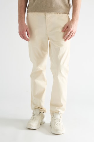 Chino en coton biologique - Beige