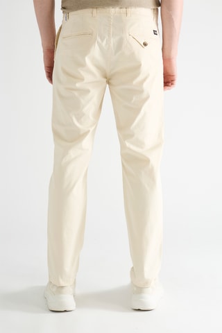 Chino en coton biologique - Beige