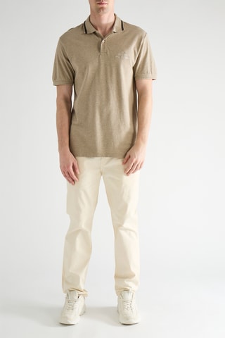 Chino en coton biologique - Beige