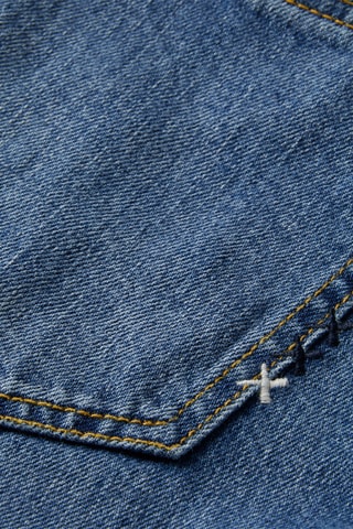 Jeans recht model - Blauw