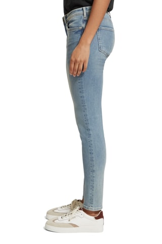 Jean skinny en coton biologique - Bleu clair