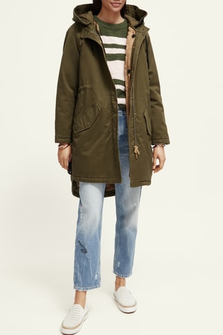 Parka 2-en-1 - Vert foncé