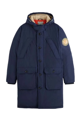 Parka à capuche - Bleu marine