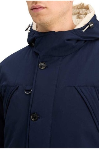 Parka à capuche - Bleu marine