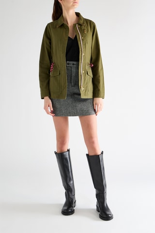 Veste en coton biologique - Vert