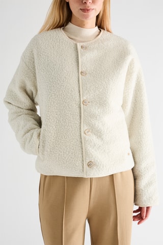 Veste réversible - Écru et kaki