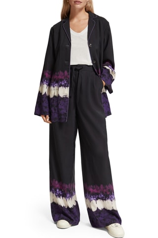 Kimono dip and dye - Noir et violet