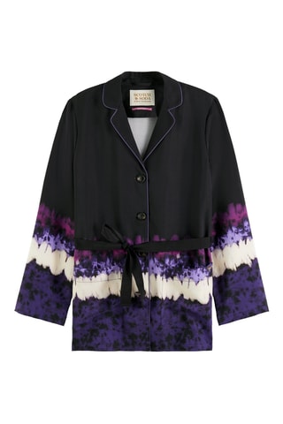 Kimono dip and dye - Noir et violet