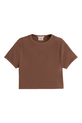 Crop top - Marron