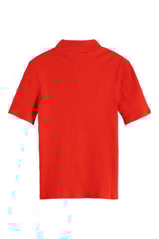 Top en coton biologique - Orange