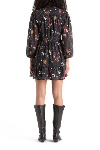 Robe portefeuille - Noir