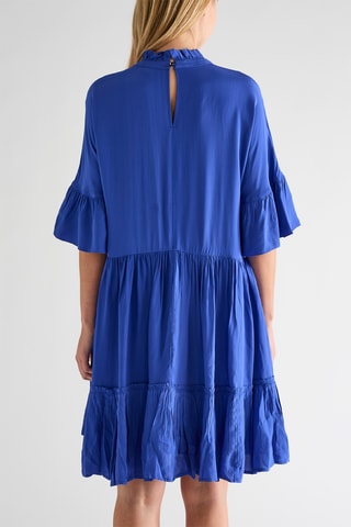Robe volantée - Bleu