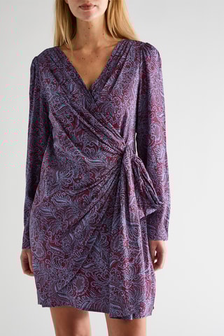 Robe portefeuille - Violet