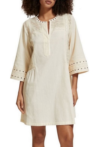 Robe trapèze - Beige