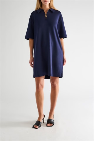 Robe polo - Bleu marine