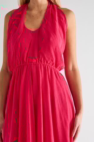 Robe midi - Rose
