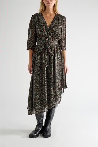 Robe portefeuille - Vert