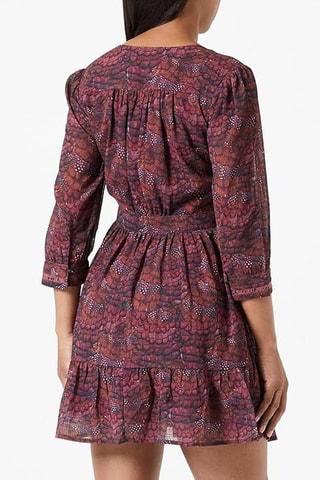 Robe portefeuille - Bordeaux