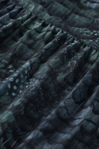 Robe portefeuille - Vert foncé