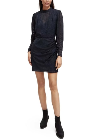 Robe fourreau - Bleu marine