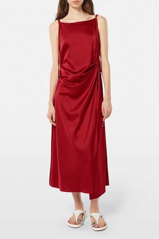 Robe portefeuille - Rouge