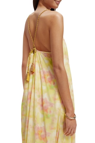 Robe volantée - Jaune