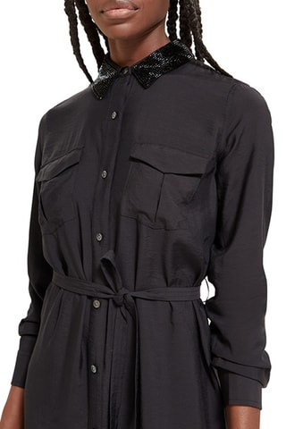 Robe chemise - Noir
