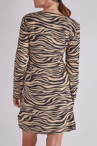 Robe portefeuille - Beige