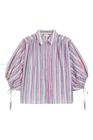 Chemisier - Rose et blanc