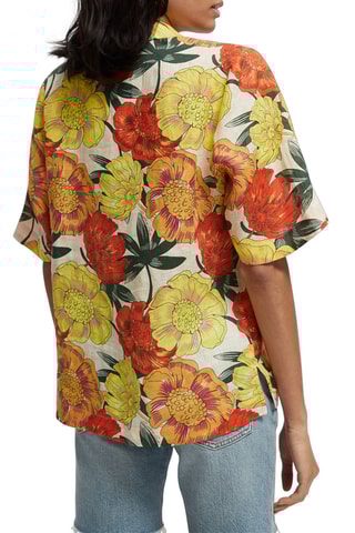 Chemisier en lin - Multicolore